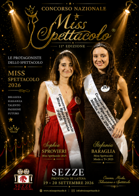 TESTIMONIAL EDIZIONE 2025 - Miss Spettacolo 
