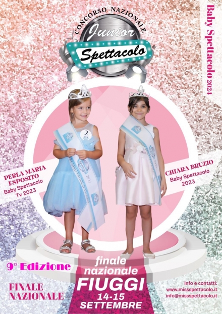 LOCANDINA BABY SPETTACOLO 2024 - Miss Spettacolo 